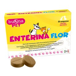 Enterina Flor Mangime Complementare Cani e Gatti 20 Compresse