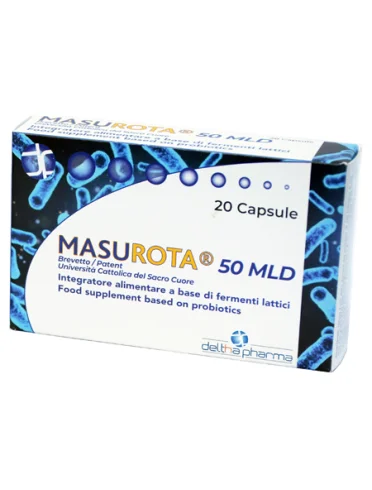Masurota 50 mld - integratore di fermenti lattici - 20 capsule Masurota 50 mld - integratore di fermenti lattici - 20 capsule