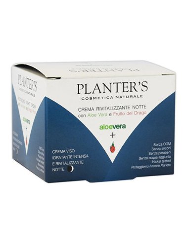 Planter's aloe plus crema viso notte rivitalizzante 50 ml