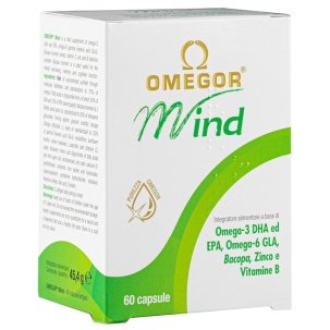 Omegor Mind - Integratore Omega 3 - 60 Capsule Molli