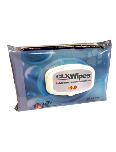 Clx wipes salviettine veterinarie detergenti 40 strappi