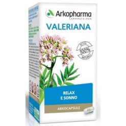 Arkocapsule Valeriana - Integratore per Favorire il Rilassamento - 45 Capsule