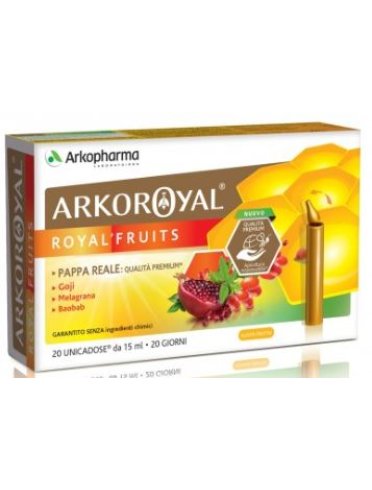 Arkoroyal royalfruits 20 fiale