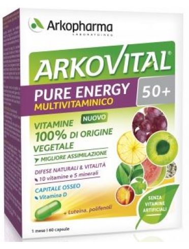 Arkovital pure energy 50+ 60 capsule