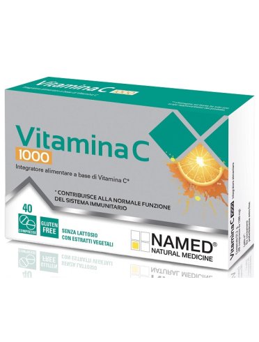 Vitamina c 1000 - integratore per difese immunitarie - 40 compresse
