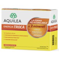 Trocà - Integratore di Magnesio e Potassio con Zinco Gusto Arancia - 20 Bustine