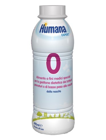 Humana 0 expert 490 ml bottiglia