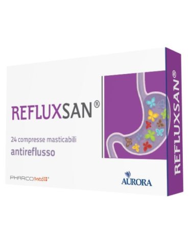 Refluxsan - dispositivo medico per il trattamento del reflusso - 24 compresse