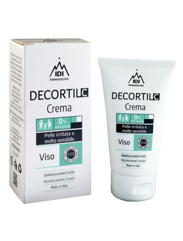 Decortil c crema viso pelle sensibile 50 ml