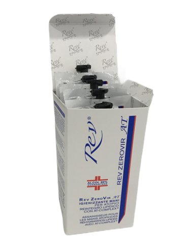 Rev zerovir at - gel igienizzante mani - 6 bustine x 20 ml