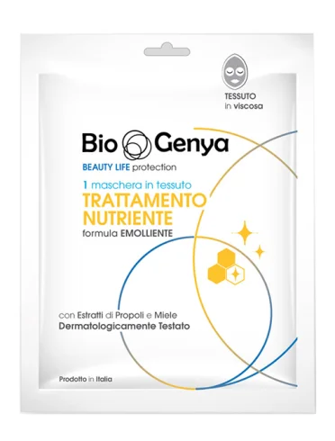 Biogenya beauty life protection 1 maschera in tessuto trattamento nutriente Biogenya beauty life protection 1 maschera in tessuto trattamento nutriente