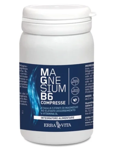 Magnesium b6 integratore sistema nervoso 60 compresse Magnesium b6 integratore sistema nervoso 60 compresse