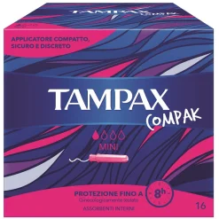 TAMPAX COMPAK ASSORBENTE INTERNO MINI 16 PEZZI