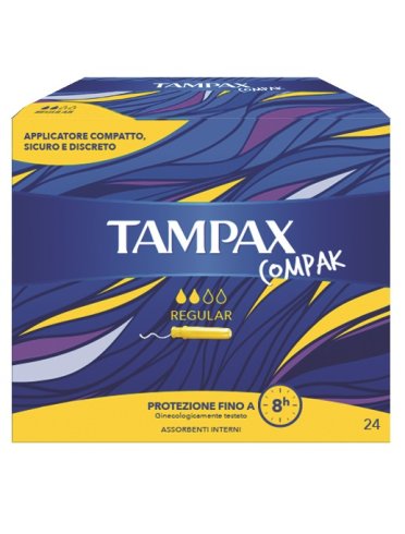 Tampax compax regular 24 pezzi