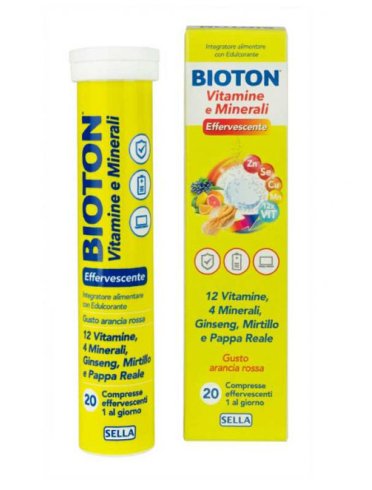 Bioton vitamine e mineali 20 compresse effervescenti