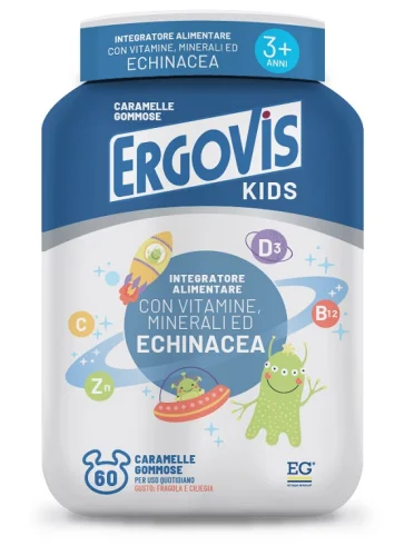 Ergovis kids 60 caramelle gustose Ergovis kids 60 caramelle gustose