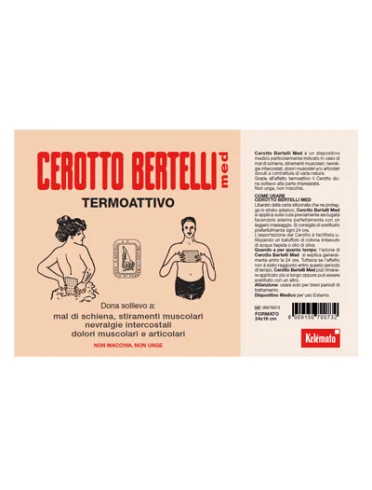 Bertelli cerotto med grande 24 x 16 cm Bertelli cerotto med grande 24 x 16 cm