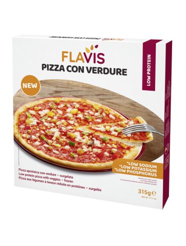 Flavis pizza alle verdure surgelata 315 g