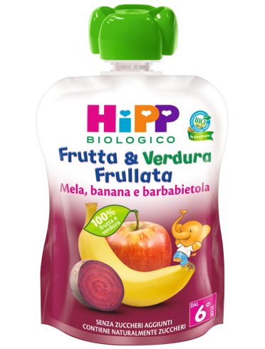 Hipp bio frutta & verdura mela banana barbabietola 90 g