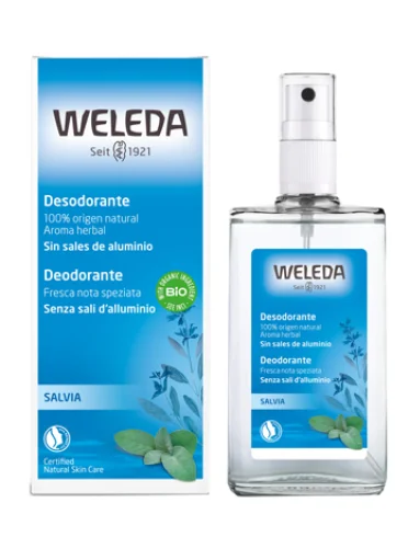 Deodorante spray salvia 100 ml Deodorante spray salvia 100 ml