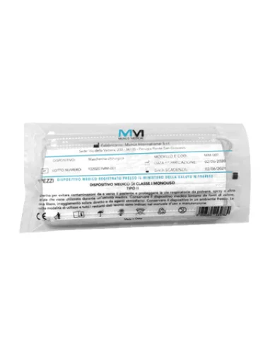 Mascherina chirurgica munus medical tipo ii per bimbi 6/12 anni 50 pezzi Mascherina chirurgica munus medical tipo ii per bimbi 6/12 anni 50 pezzi