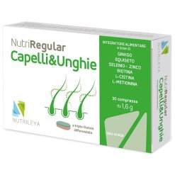 Nutrieregular Capelli e Unghie Integratore 30 Compresse