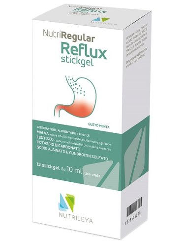 Nutriregular reflux integratore antireflusso 12 stick