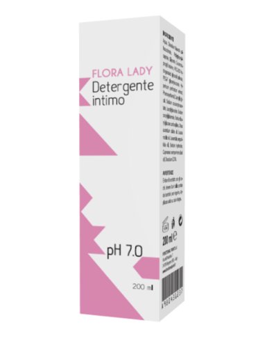 Flora lady detergente intimo ph 7,0 200 ml