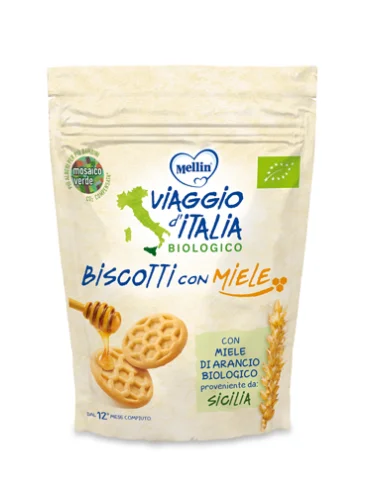 Mellin bio biscotto miele 150 g Mellin bio biscotto miele 150 g