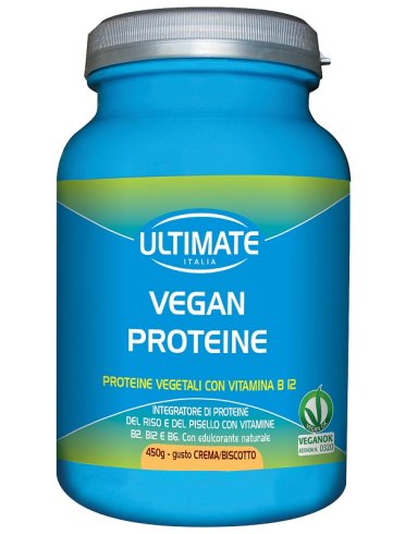 Ultimate vegan proteine crema biscotto 450 g