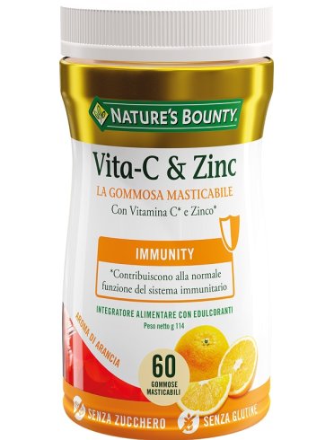 Nature's b vita-c&zinc 60gomm