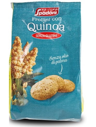 Molino spadoni quinoa frollini senza glutine 250 g