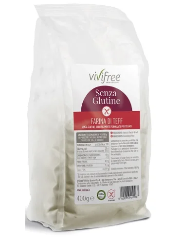 Vivifree farina di teff senza glutine 400 g Vivifree farina di teff senza glutine 400 g