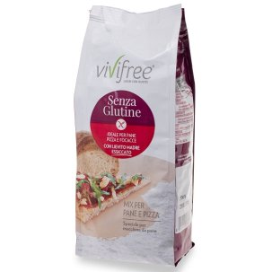 VIVIFREE PREPARATO PER PANE E PIZZA SENZA GLUTINE 500 G