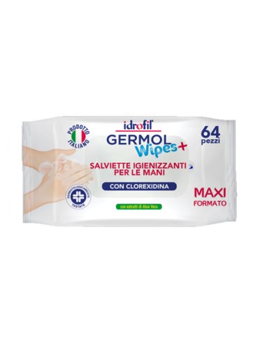 Germolwipes salviettine igienizzanti mani 64 pezzi