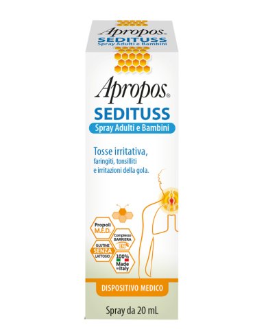 Apropos sedituss spray adulti/bambini 20 ml