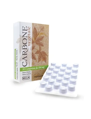Carbone vegetale 50 compresse Carbone vegetale 50 compresse