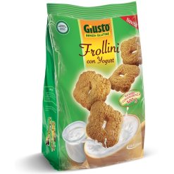 GIUSTO SENZA GLUTINE BISCOTTO FROLLINI CON YOGURT TAGLIO PREZZO -30% 300 G