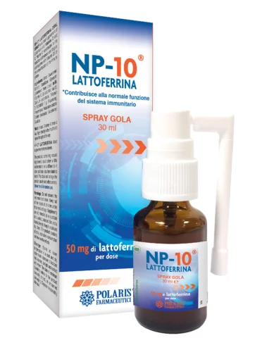 Np-10 lattoferrina spray gola 30 ml Np-10 lattoferrina spray gola 30 ml