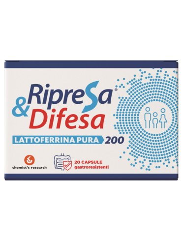 Ripresa&difesa lattoferrina pura 200 20 capsule gastroresistenti