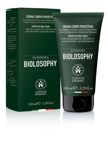 Euphidra biolosophy crema corpo protettiva 150 ml