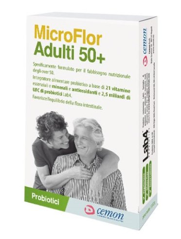 Microflor adulti 50+ 30 capsule