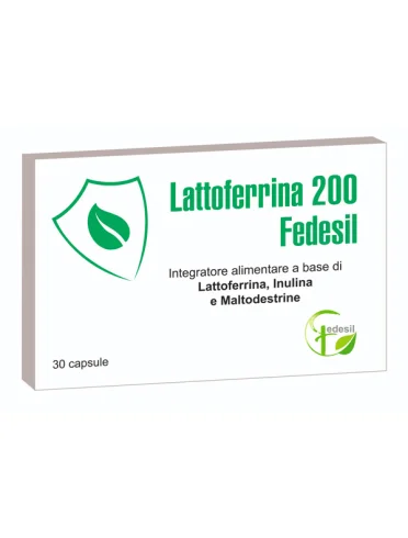 Lattoferrina 200 fedesil 30 capsule Lattoferrina 200 fedesil 30 capsule