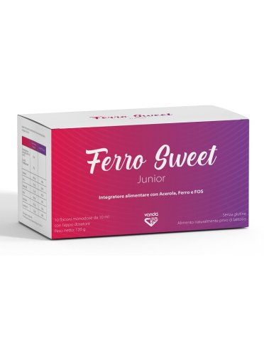 Ferro sweet junior 10 flaconcini monodose