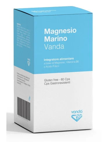 Magnesio marino vanda 60 capsule Magnesio marino vanda 60 capsule