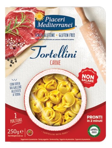 Piaceri mediterranei tortellini carne 250 g