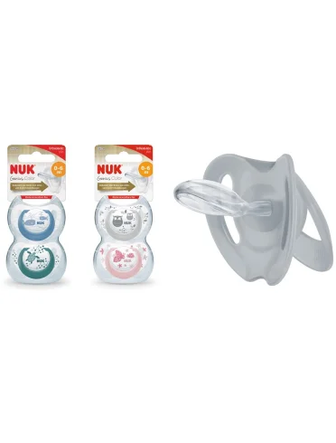 Nuk succhietto gen color si 0 6 2 pezzi