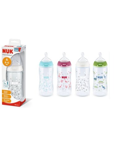 Nuk biberon fc+ pp 300 ml silicone 0-6 mesi 1 pezzo