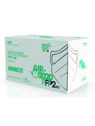 Air-2020 semimaschera ffp2 20 pezzi bianca