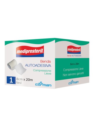 Medipresteril benda autoadesiva 8x2000 cm 1 pezzo